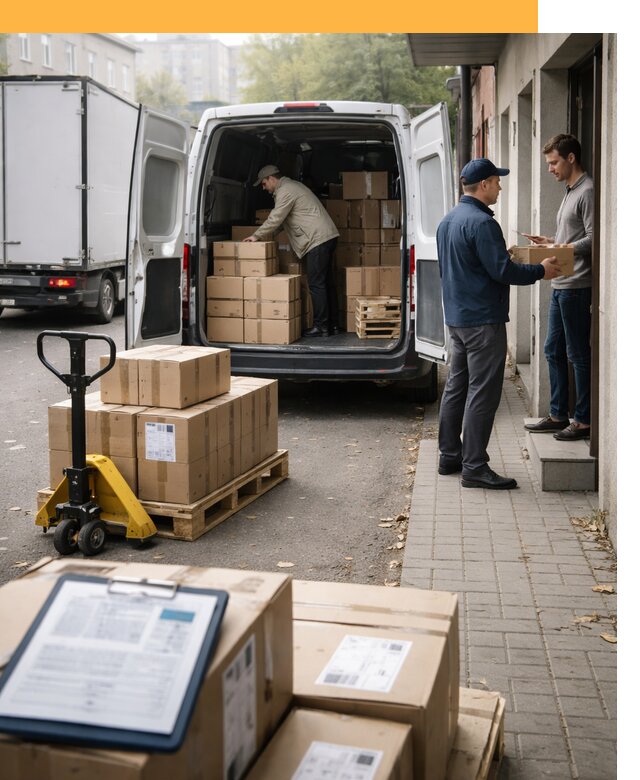 Доставка грузов от двери до двери с таможней от 46476 руб.