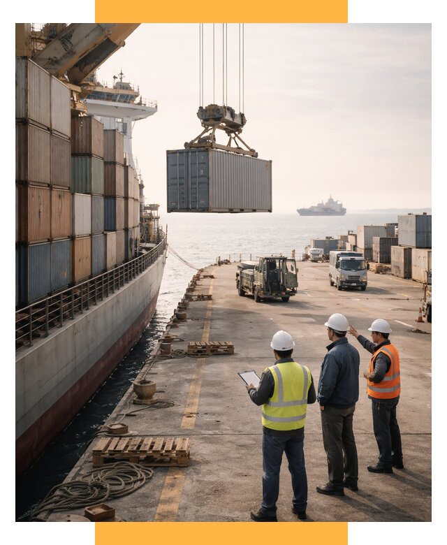 Морские перевозки грузов по миру от 46476 р. | СетСервис-Срч