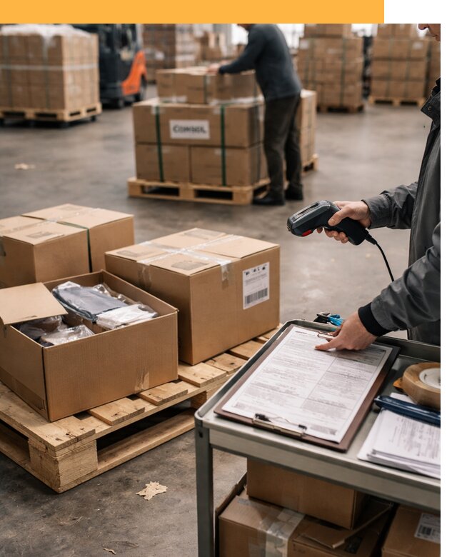 Сборные грузы из Китая: доставка, склад и таможня от 18590