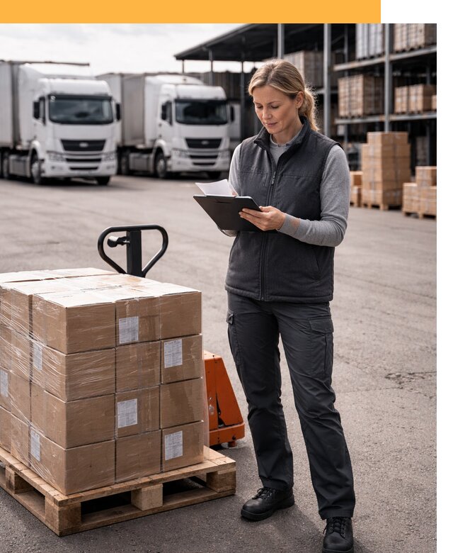 Доставка грузов из Европы к дверям клиента от 12394 руб