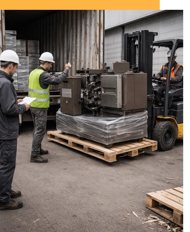 Доставка промышленного оборудования из Европы от 46476