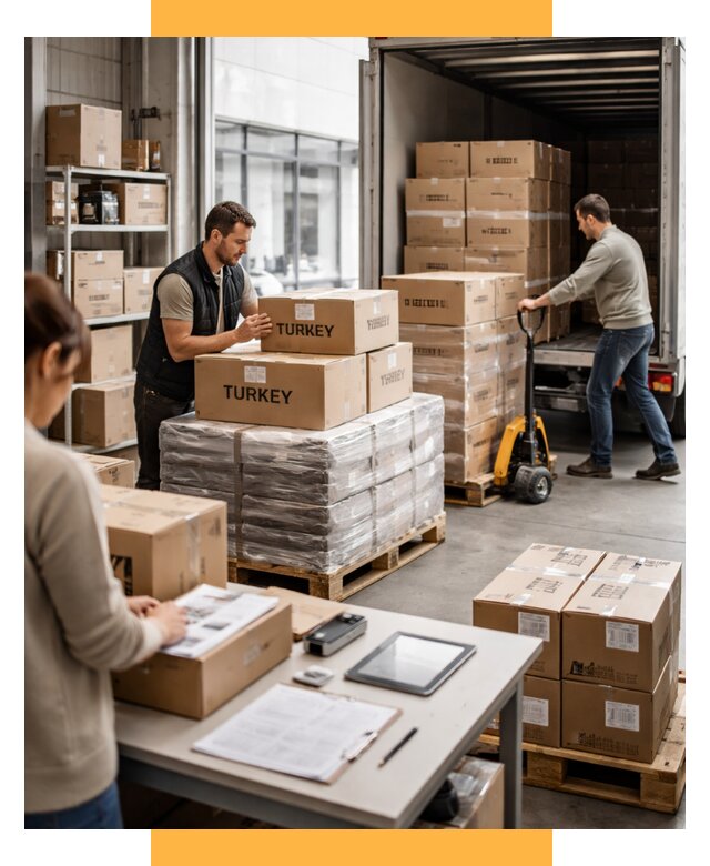 Доставка одежды из Турции от 6713 р. под ключ, СетСервис-Срч