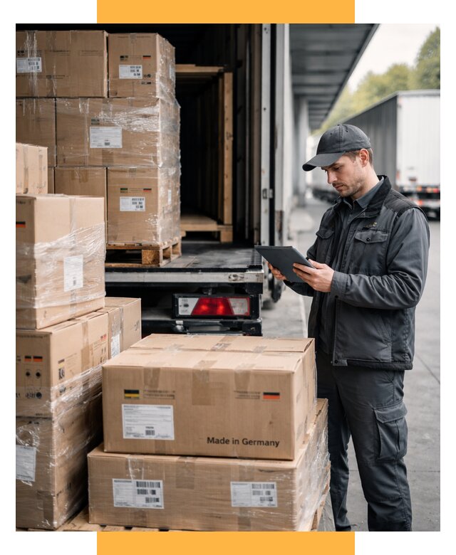 Доставка грузов из Германии от 46476 р. быстро - СетСервис-Срч