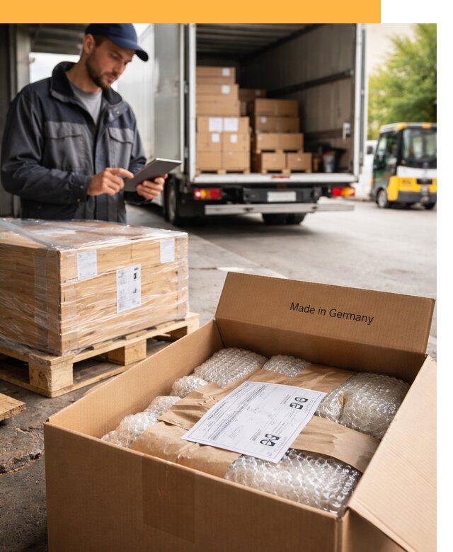 Доставка грузов из Германии от 46476 руб с таможенным оформлением
