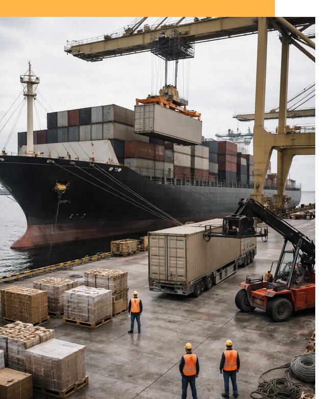 Морские перевозки из Индии: доставка FCL/LCL, таможня от 123936