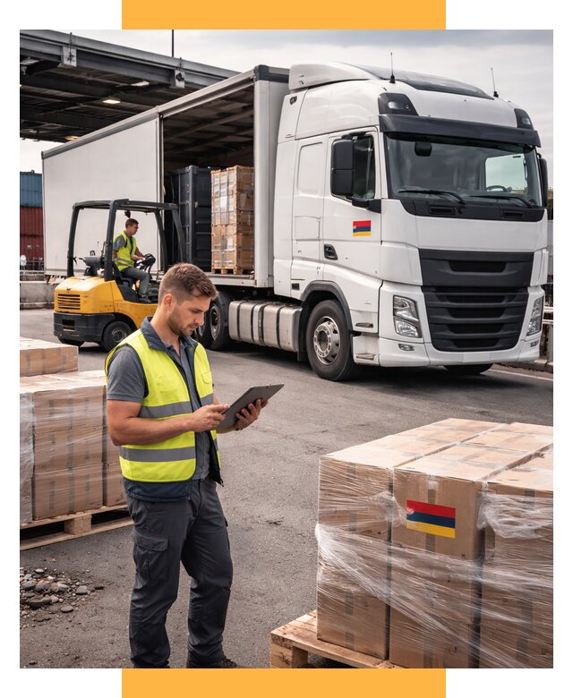 Автоперевозки из Армении от 98116 р. — услуги СетСервис-Срч