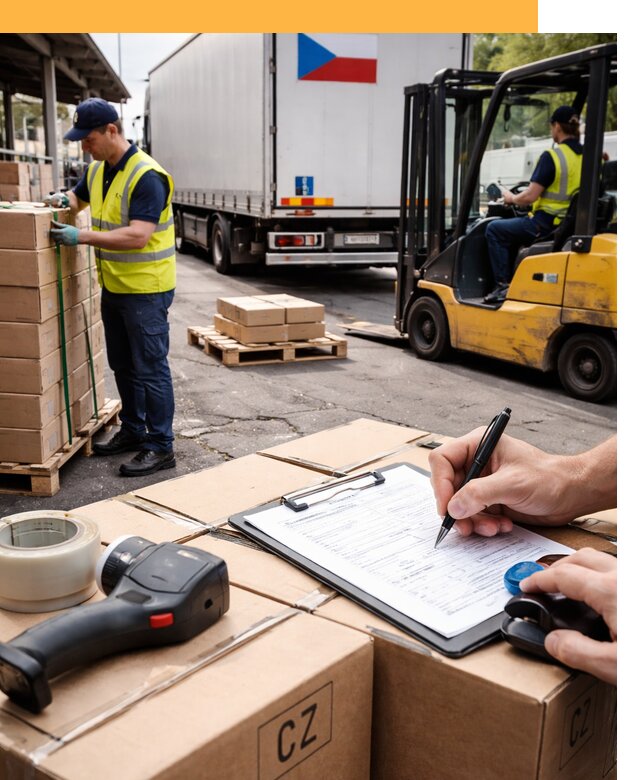 Доставка грузов в Чехию от 36148 руб, международные перевозки
