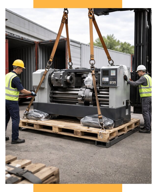 Перевозка станков и таможня от 61968 р. | СетСервис-Срч логистика