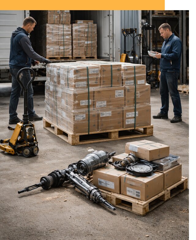 Международная перевозка автозапчастей по миру от 4648 руб