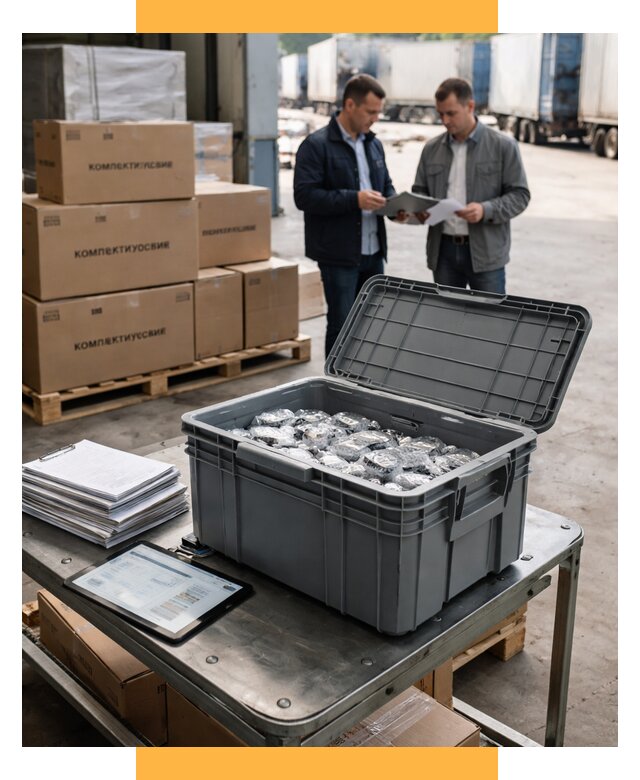 Перевозка комплектующих из Китая от 6713 р. | СетСервис-Срч