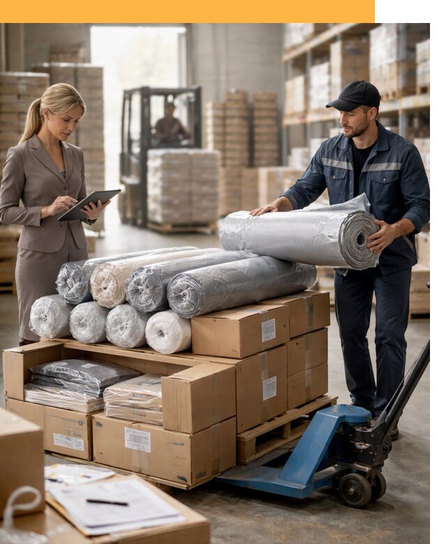 Перевозка текстиля по миру от 15492 руб. с таможней и страхованием