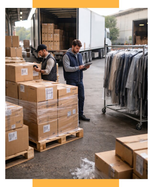 Перевозка и доставка одежды из Китая от 7746 р., СетСервис-Срч