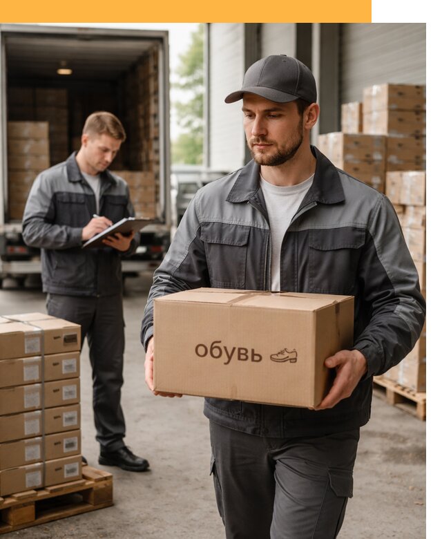 Международная перевозка обуви с таможенным оформлением от 4648