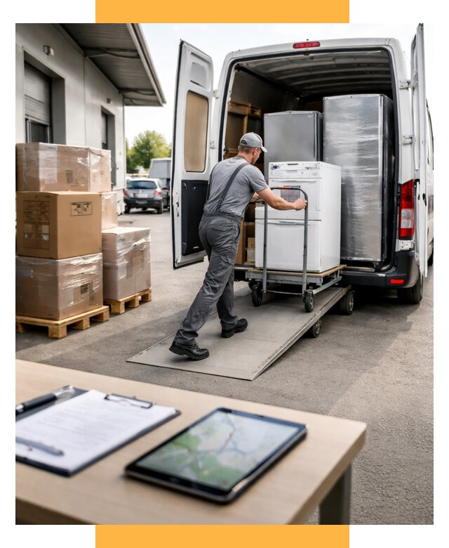 Перевозка бытовой техники от 6713 р. - логистика СетСервис-Срч