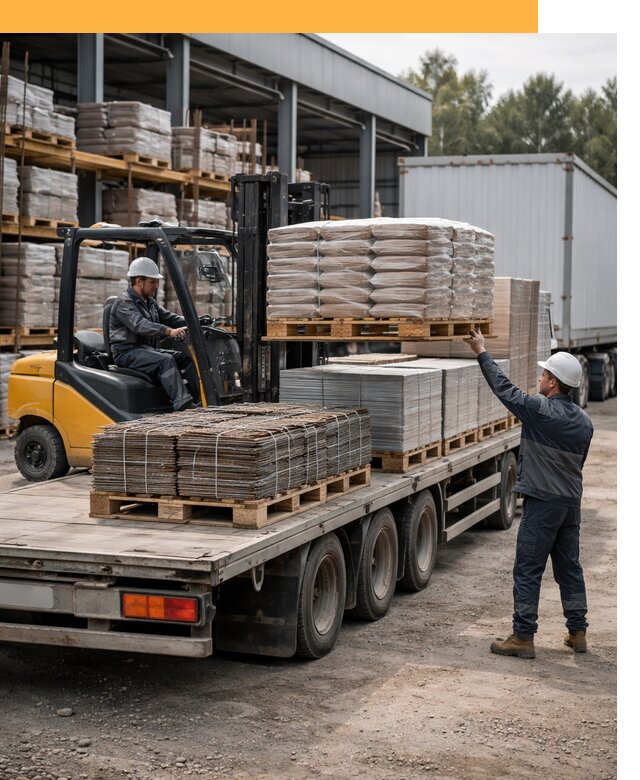 Перевозка строительных материалов по миру от 5680 руб