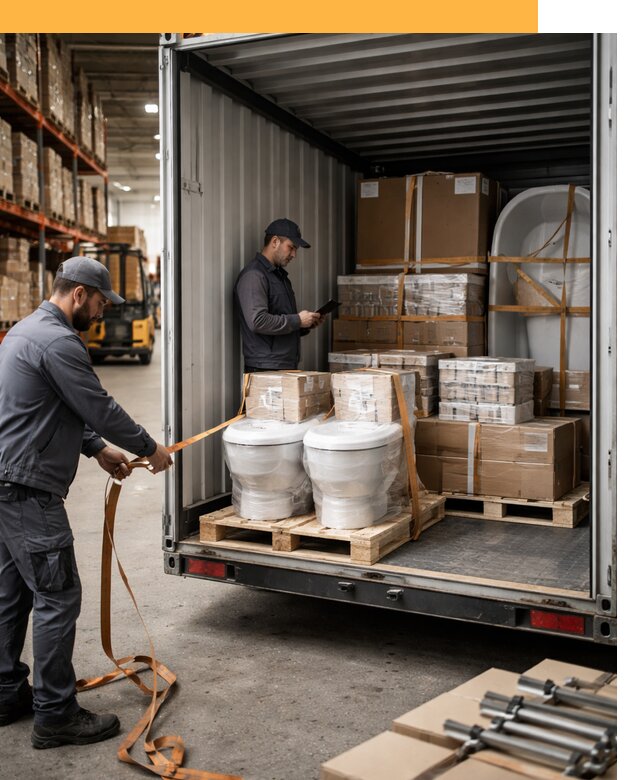 Перевозка сантехнического оборудования по России и миру от 1859