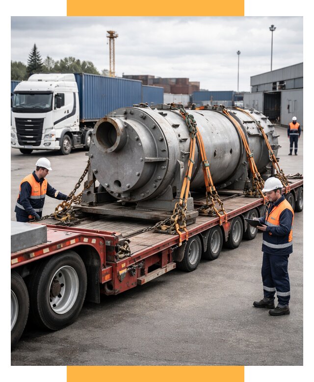 Перевозка тяжеловесных грузов под ключ от 154920 р. | СетСервис-Срч