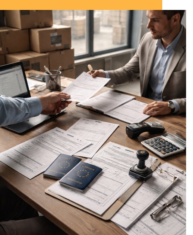 Таможенное оформление грузов из Европы от 8779 руб