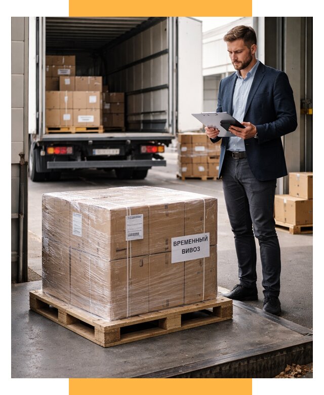 Временный вывоз товаров под ключ от 8262 р. | СетСервис-Срч
