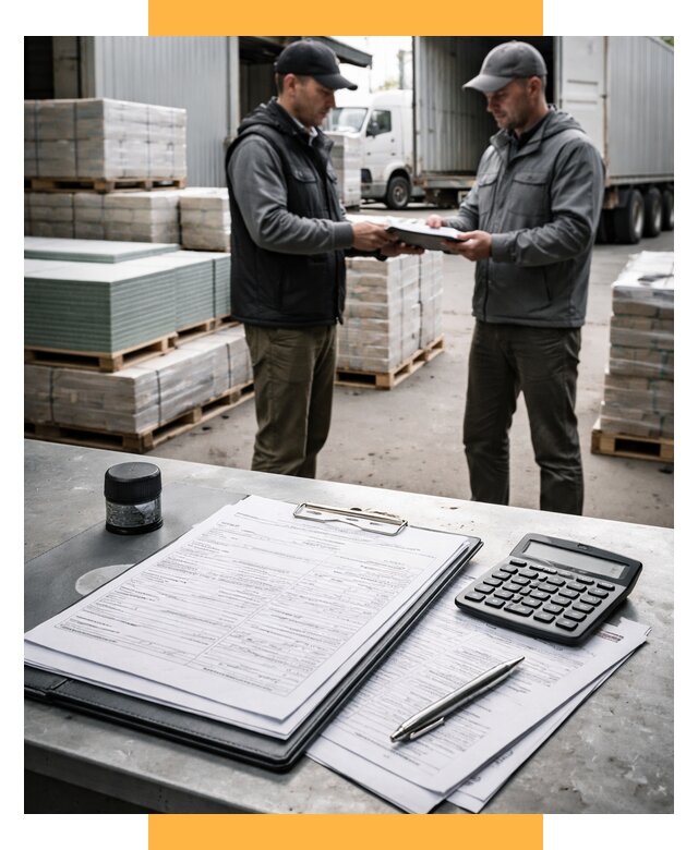 Таможенное оформление стройматериалов от 8779 р. | СетСервис-Срч