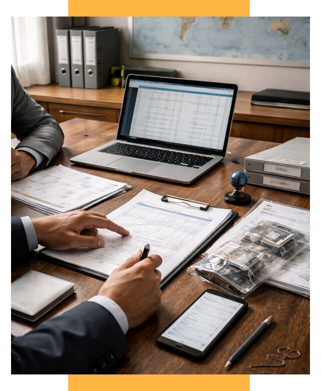 Проверка поставщика за рубежом от 8779 р. | СетСервис-Срч аудит